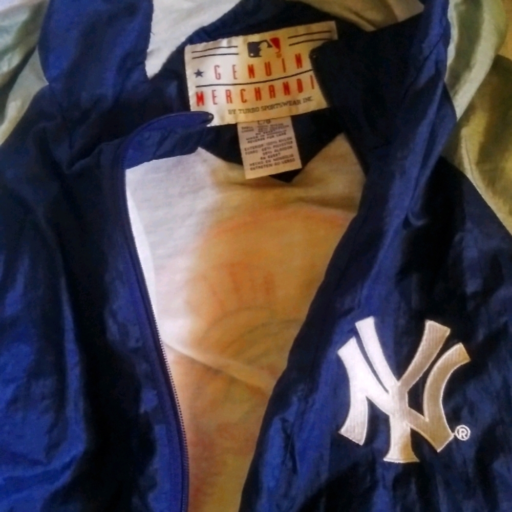 90 sMLB  Yankees windbreaker